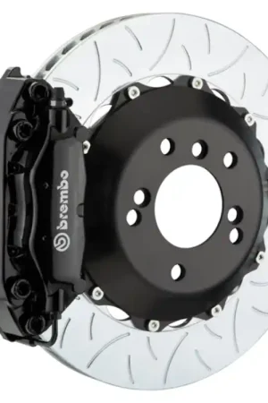 Brembo 16-23 Metris (W447) Rear GT BBK 4 Piston Cast 345x28 2pc Rotor Slotted Type-3-Red Affordable