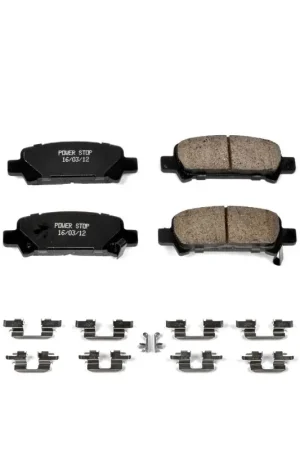 Power Stop 03-06 Subaru Baja Rear Z17 Evolution Ceramic Brake Pads w/Hardware Time-Limited