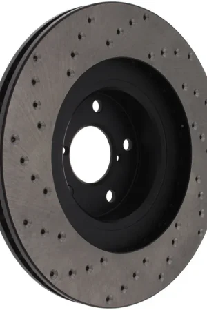 StopTech 02-10 WRX Drilled Right Front Rotor Direct From Manufacturer