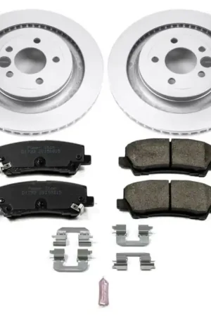 Power Stop 15-19 Ford Mustang Rear Z17 Evolution Geomet Coated Brake Kit Bargain