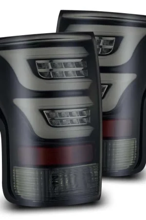 AlphaRex 07-13 Toyota Tundra PRO-Series LED Tail Lights Jet Black Special Discount