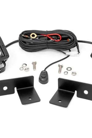 Polaris General 2 Inch Cube Under Bed Black Combo LED Kit For 18-Pres General Rough Country Fresh Stock
