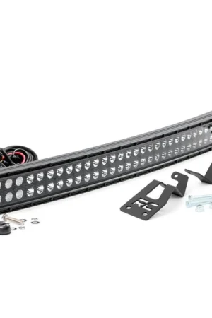 Worldwide Shipping LED Light Kit | Front Mount | 40" Black Dual Row | White DRL | Can-Am Commander Max 1000