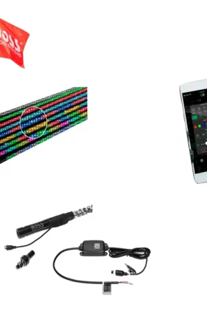 Boss Audio Systems 72in IP67 ATV LED Whip Price Drop