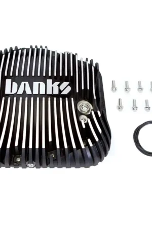 Banks Power 85-19 Ford F250/ F350 10.25in 12 Bolt Black Milled Differential Cover Kit In Demand
