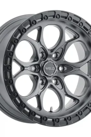 Final Sale Weld Off-Road W107 20X10 Ledge 6X135 ET13 BS6.00 Satin Gun / Black Ring 87.1