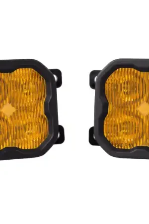 Limited Edition Diode Dynamics SS3 Max Type AS Kit ABL - Yellow SAE Fog