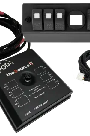 Spod 09-18 Jeep Wrangler JK SourceLT w/ Genesis Adapter and Amber LED Switch Panel Seasonal Sale