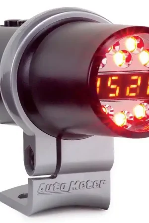 AutoMeter Shift Light Dig W/ Multi-Color Led Blk Pedestal W/ RPM Playbk Dpss Level 3 Trending