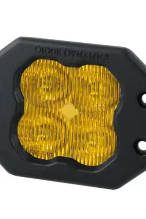 Diode Dynamics SS3 Pro ABL - Yellow SAE Fog Flush (Single) Budget