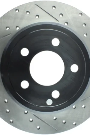 StopTech 05-13 Chrysler300/300C / 09-12 Dodge Challenger Rear Left Drilled & Slotted Rotor Bulk Order