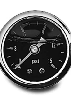 Russell Performance 15 psi fuel pressure gauge (Liquid-filled) Fresh Stock