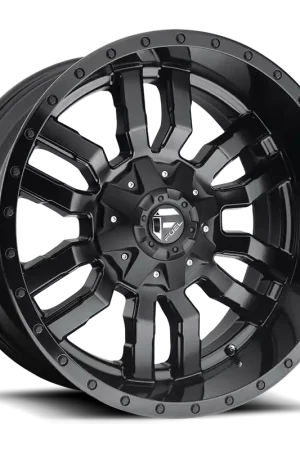 Aluminum Wheels 18X8 Sledge D596 6 On 139.7 Matte Black/Gloss Black Lip 106.3 Bore 35 Offset Fuel Off Road Wheels Final Sale
