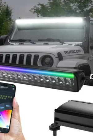 XK Glow 30in Offroad Light Bar w/ RGBW Chasing DRL & App Control Best Price