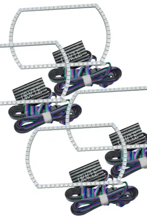 Oracle Chevy Silverado 14-15 Halo Kit Projector Style - ColorSHIFT w/o Controller Time-Limited