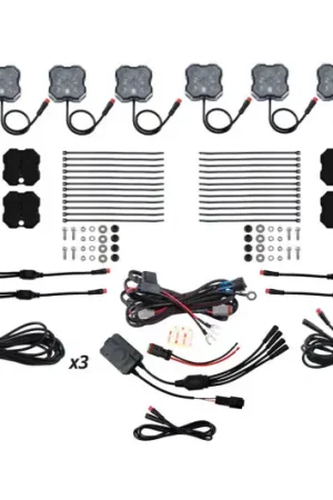 Diode Dynamics Stage Series RGBW LED Rock Light Kit (8-pack) Free Returns