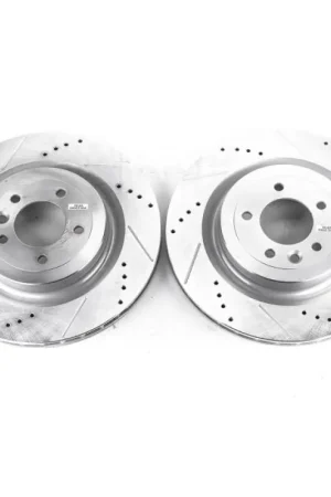 Power Stop 13-18 Land Rover Range Rover Rear Evolution Drilled & Slotted Rotors - Pair Mega Sale