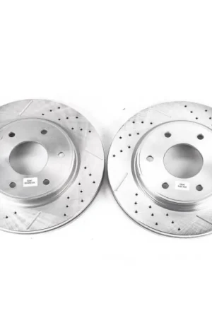 Power Stop 05-06 Infiniti QX56 Front Evolution Drilled & Slotted Rotors - Pair Reduced Price