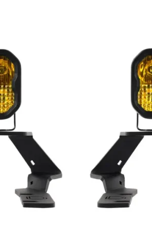 Modern Diode Dynamics 19-21 Ford Ranger Pro SS3 LED Ditch Light Kit - Yellow Combo