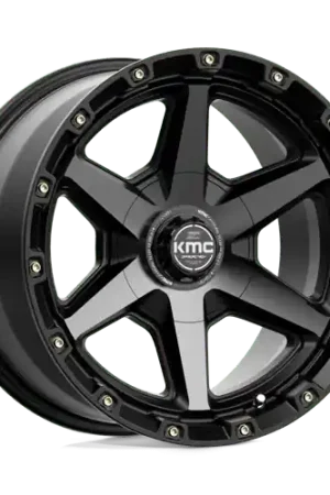 KM101 20X9 5X5.0/5.5 S-BLK GTCC 00MM Fan Favorite