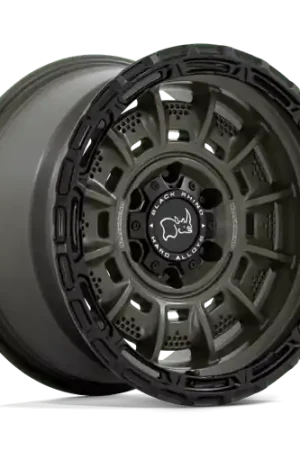 LEGION 17X9 6X5.5 106 OD-GRN-BLK -12 Limited Offer