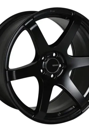 Enkei T6S 17x8 35mm Offset 5x114.3 Bolt Pattern 72.6 Bore Matte Black Wheel Time-Limited
