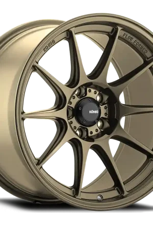 Trusted Brand Konig Dekagram 18x8.5 5x112 ET43 Gloss Bronze