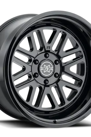Authentic Method Raised MR804 22x10 / 6x135 BP / 10mm Offset / 87mm Bore - Gloss Black Wheel