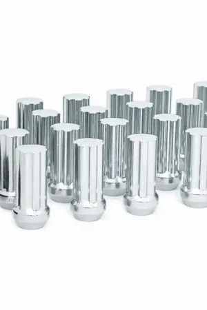 Direct From Factory M14x2.0 Wheel Installation Kit w/Lug Nuts and Socket Key Chrome 24-Count Rough Country