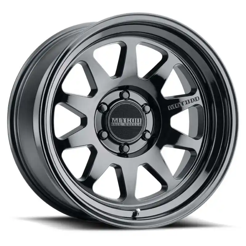 Warranty Included Method MR316 20x10 / 6x5.5 BP / -18mm Offset / 106.25mm CB Gloss Black Wheel