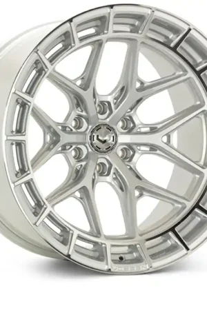 Vossen HFX-6 22x10 - 6x135 - ET-18 - Super Deep - 87.1 - Silver Polished Wheel High Quality