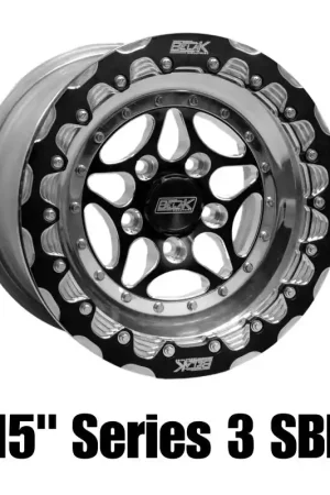 Limited Offer Belak 15x9 / 6in BS / 5x120 BP / High Pad / Series 3 Wheel - Single Beadlock