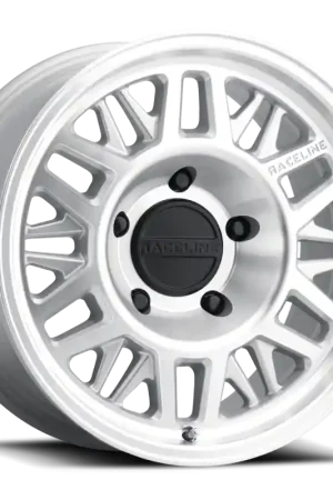 Buy Online Raceline 451MC Ryno 17x8.5in / 6x139.7 BP / 0mm Offset / 106.1mm Bore - Machined Wheel