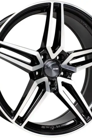 Handmade Enkei Victory 20x8.5 5x114.3 40mm Offset 72.6mm Bore Black Machined Wheel