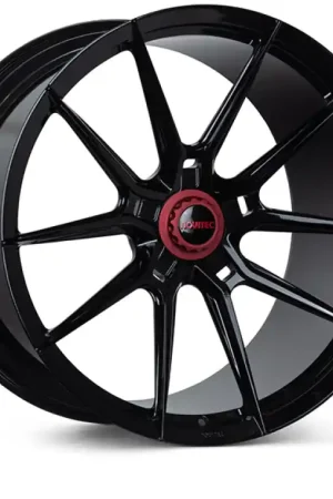 Price Drop Vossen x Novitec NF10 23x12in - 5x114.3 BP - ET31 - Gloss Black Ferrari Purosangue Rear Wheel