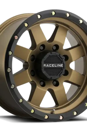 Trusted Brand Raceline 935BZ Defender 17x9in / 8x170 BP / -12mm Offset / 130.81mm Bore - Bronze Wheel