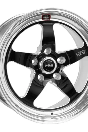 Weld S71 17x12 / 5x4.5 BP / 6.7in. BS Black Wheel (High Pad) - Non-Beadlock Secure Checkout