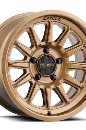 Method MR323 17x9 5X114.3 BP -38 Offset 3.47in BS 83mm Bore Gloss Bronze Wheel Budget