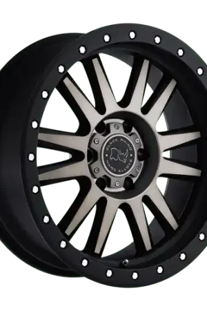 No Minimum Order BRTNY 18X9 5X5.5 M-BLK-MCH-DDT 12MM