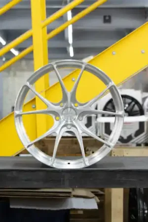 Buy Direct Vossen X Champion RS74 21X12 / ET64 / 5X130 / Brushed Gloss Clear Wheel / 911 Carrera 992 - Rear