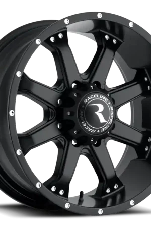 Raceline 991B Assault 18x9in / 8x165.1 BP / 18mm Offset / 125.2mm Bore - Satin Black Wheel Direct From Manufacturer