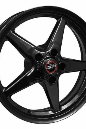 Bargain Race Star 92 Drag Star Bracket Racer 15x8 5x4.75BC 5.25BS Gloss Black Wheel