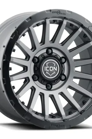Affordable ICON Alloy Recon Pro - 18X9 / 6X5.5 / 40MM / 6.6in. BS - Charcoal