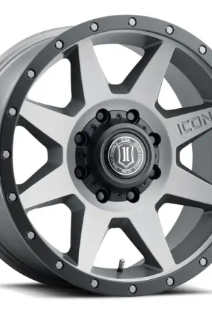 Discount ICON Rebound 20x9 8x6.5in 12mm Offset 5.5in BS Titanium Wheel