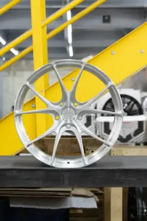 Order Now Vossen X Champion RS74 20X9 / ET52 / 5X130 / Brushed Gloss Clear Wheel / 981 GT4 - Front