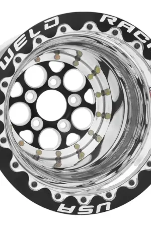 Weld Magnum Drag 2.0 15x10 / 5x4.50 BP / 5in BS Black (Polished) Wheel One Day Deal