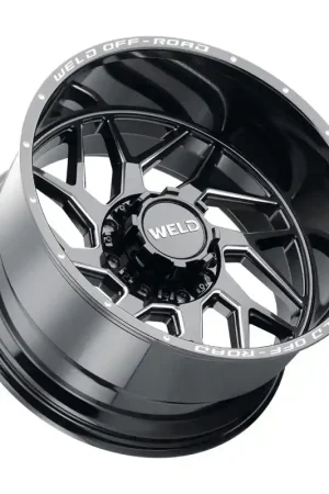Free Returns Weld Off-Road W117 22X10 Fulcrum 5X127 5X139.7 ET-18 BS4.75 Gloss Black MIL 87.1