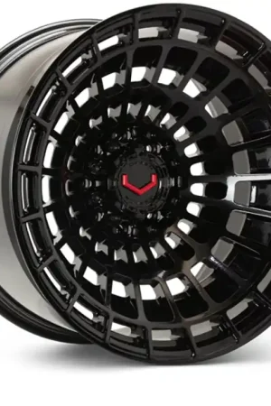 Vossen LCX-04 22x10 - 8x165.1 - ET18 - Super Deep - 125.1 - Gloss Black Wheel Fresh Stock