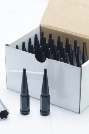 Wheel Mate Spiked Lug Nuts Set of 32 - Black 14x1.50 Fresh Stock