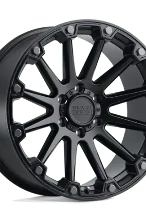 BRPNC 18X9 6X135 SGL-BLK-GNMTL-BLT 12MM Markdown